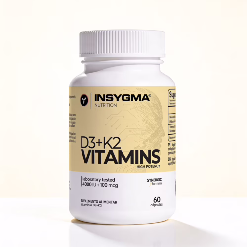 Vitamins D3 4000IU + K2 100mcg