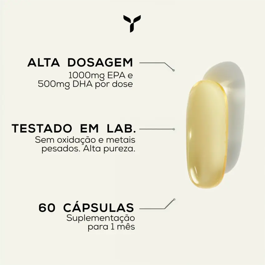 Omega 3 - 500 EPA + 250 DHA (Forma TG) + Vit. E - Imagem 2